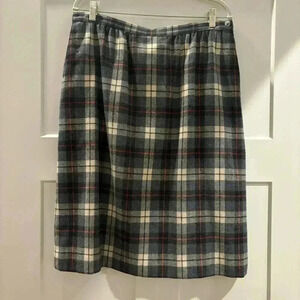 Pendleton Plaid Skirt